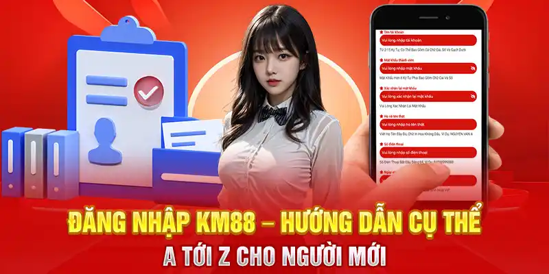 Đăng Nhập KM88 - Hướng Dẫn Cụ Thể A Tới Z Cho Người Mới